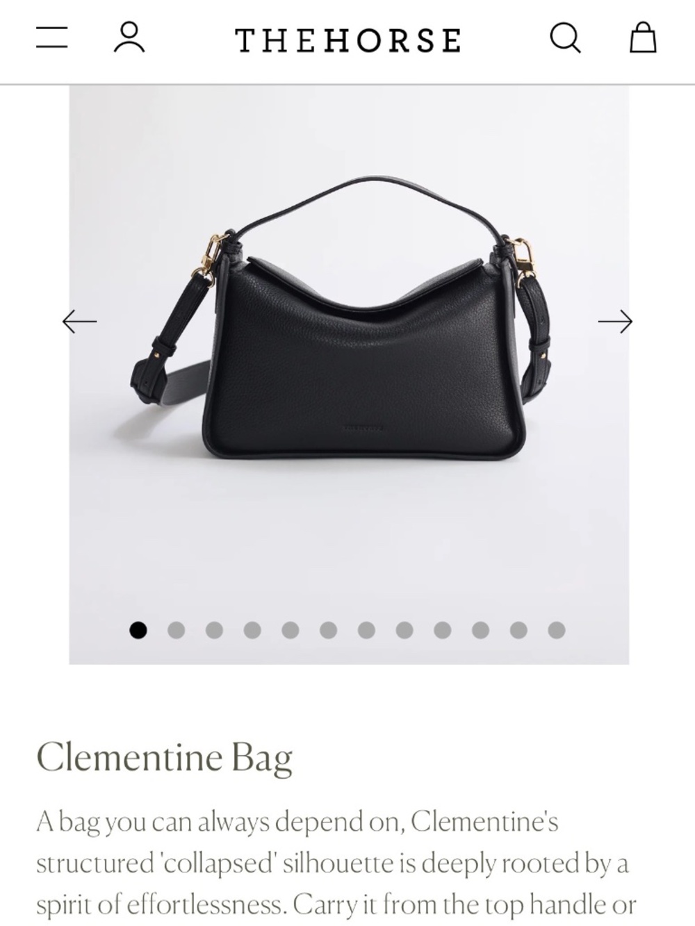 The Horse - Clementine Bag